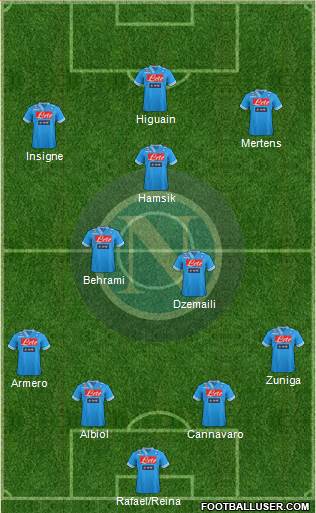 Napoli Formation 2013