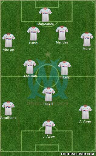 Olympique de Marseille Formation 2013
