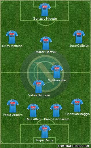 Napoli Formation 2013