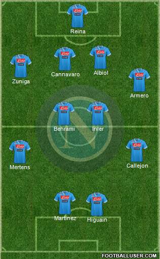 Napoli Formation 2013