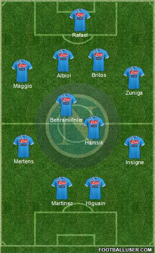 Napoli Formation 2013
