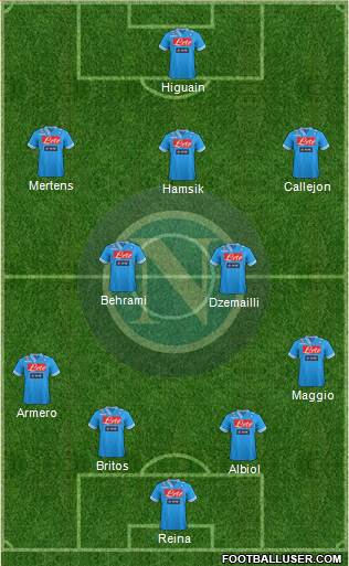 Napoli Formation 2013