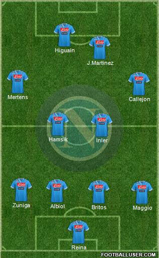 Napoli Formation 2013