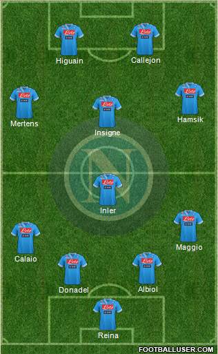 Napoli Formation 2013