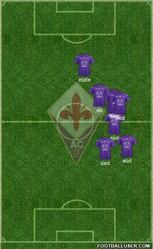 Fiorentina Formation 2013