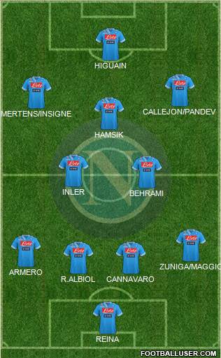 Napoli Formation 2013