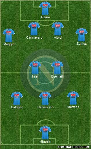 Napoli Formation 2013