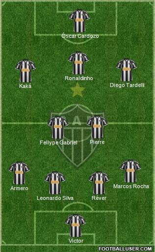 C Atlético Mineiro Formation 2013
