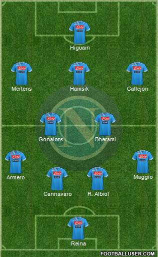 Napoli Formation 2013