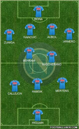 Napoli Formation 2013