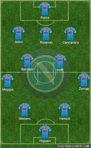 Napoli Formation 2013