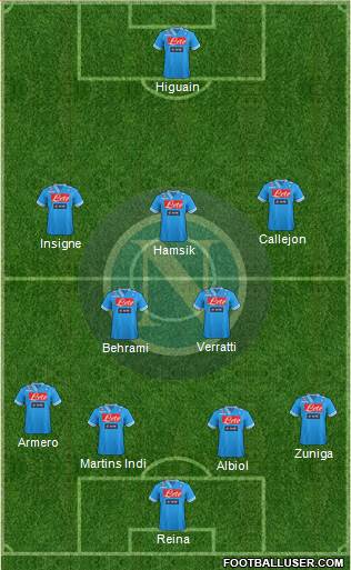 Napoli Formation 2013