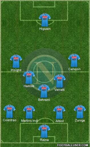 Napoli Formation 2013