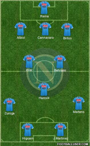 Napoli Formation 2013