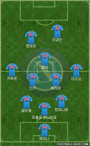 Napoli Formation 2013