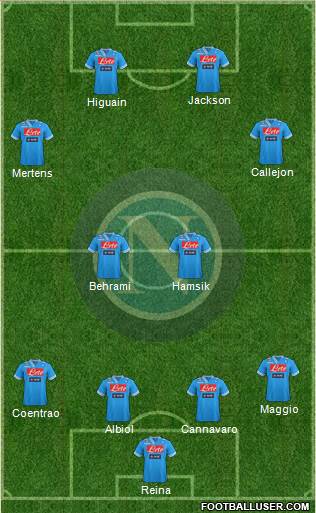 Napoli Formation 2013