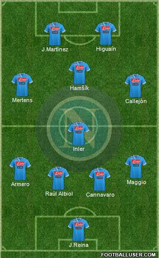 Napoli Formation 2013