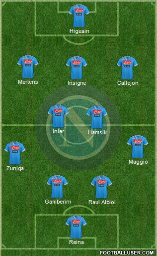 Napoli Formation 2013