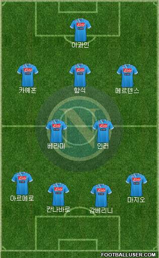 Napoli Formation 2013