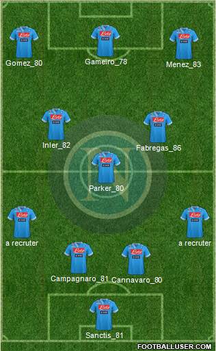 Napoli Formation 2013