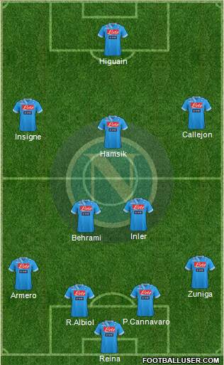 Napoli Formation 2013