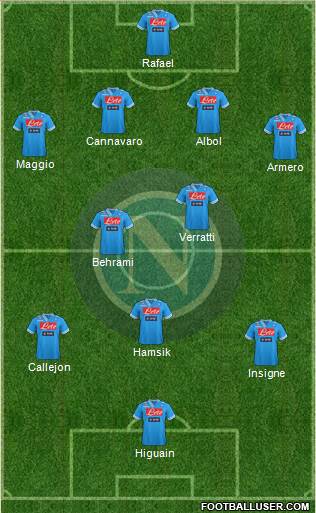 Napoli Formation 2013