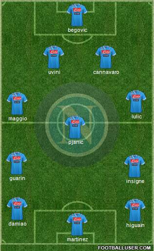 Napoli Formation 2013