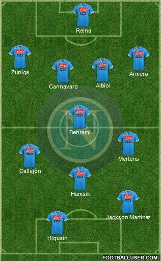Napoli Formation 2013