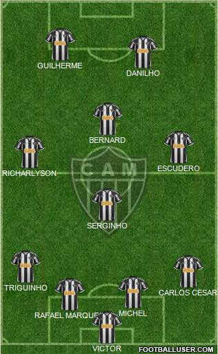 C Atlético Mineiro Formation 2013