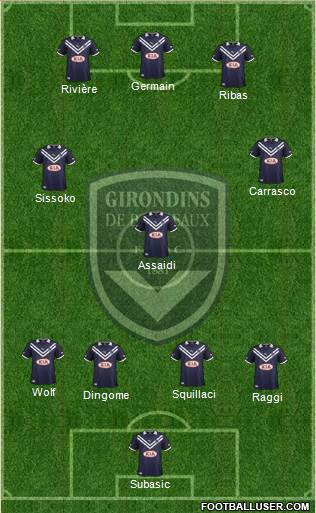 FC Girondins de Bordeaux Formation 2013