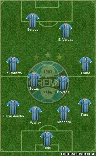 Grêmio FBPA Formation 2013
