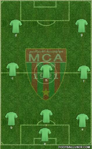 Mouloudia Club d'Alger Formation 2013