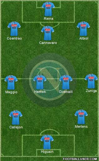 Napoli Formation 2013