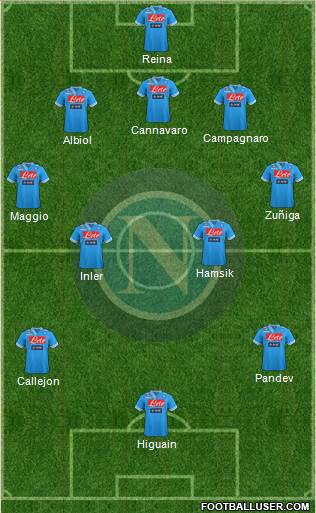 Napoli Formation 2013
