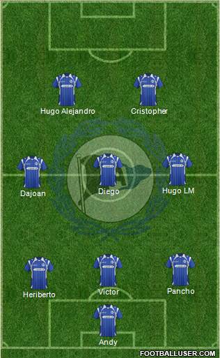DSC Arminia Bielefeld Formation 2013