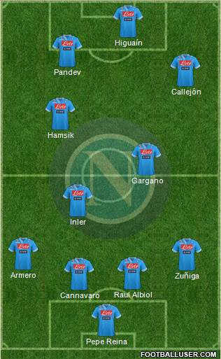 Napoli Formation 2013