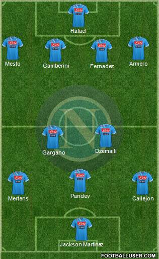 Napoli Formation 2013
