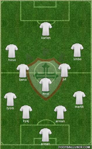 A Portuguesa Londrinense Formation 2013