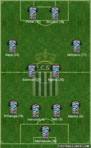 Sporting du Pays de Charleroi football formation