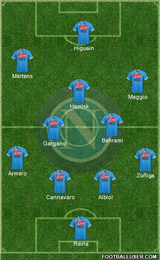 Napoli Formation 2013