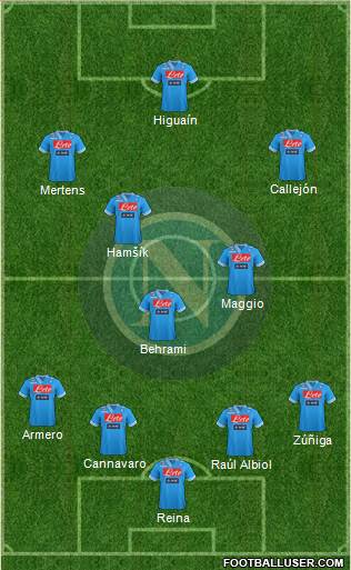 Napoli Formation 2013