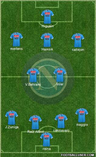 Napoli Formation 2013