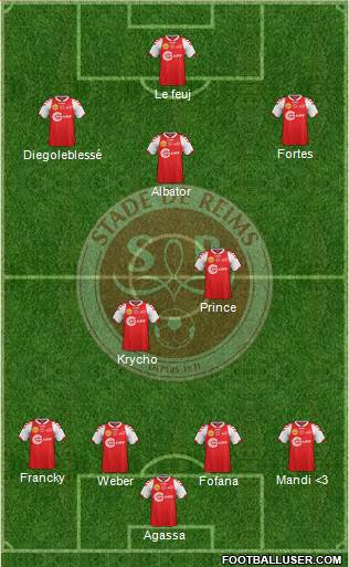 Stade de Reims Formation 2013