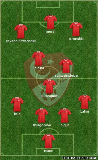 Turkey Formation 2013
