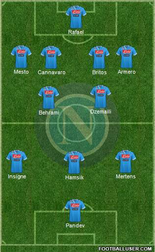 Napoli Formation 2013