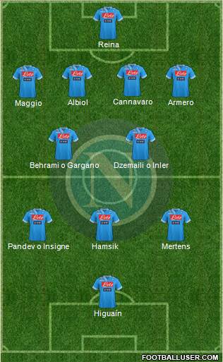 Napoli Formation 2013