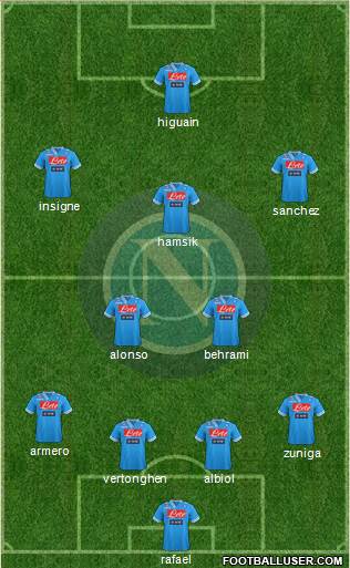 Napoli Formation 2013