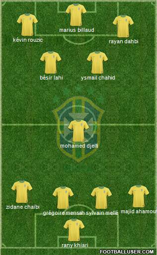 Brazil Formation 2013
