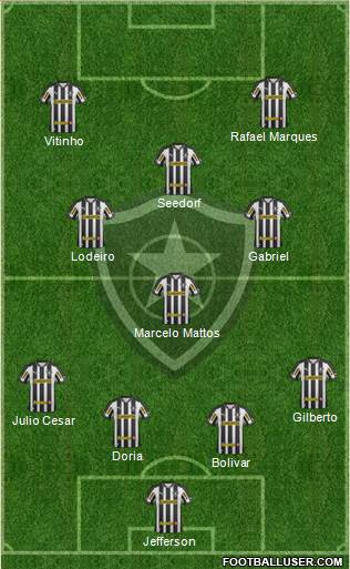 Botafogo FR Formation 2013