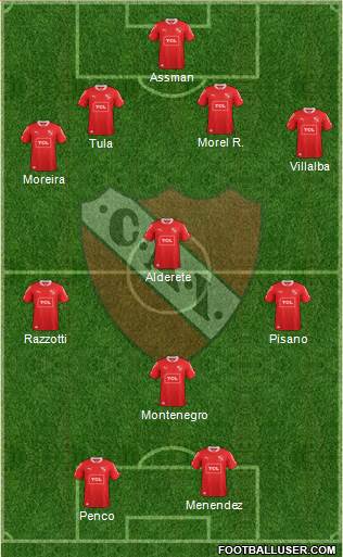 Independiente Formation 2013